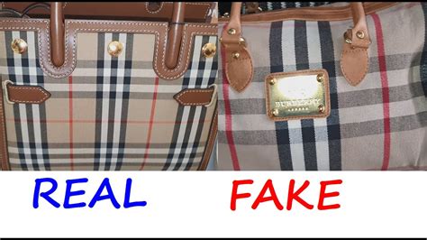 how to spot a fake burberry bag